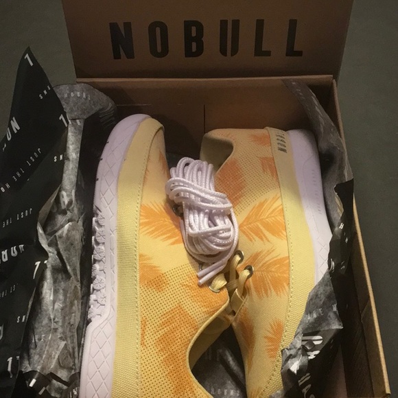 NOBULL Sunrise Palm Canvas Trainer New In Box. - Picture 6 of 6